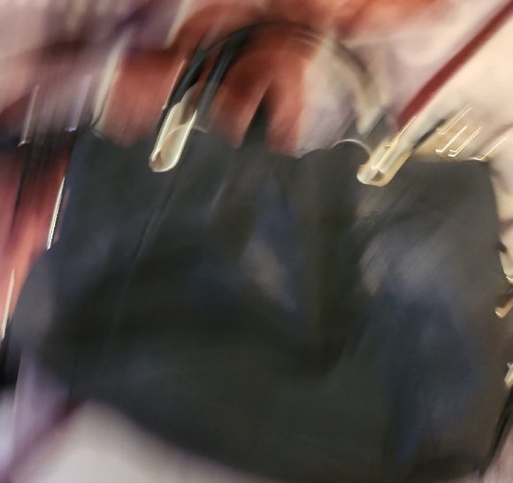 Vince Camuto Black Leather Shoulder Bag - Picture 9 of 10